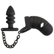 Cintura di castità con plug Cock cage with butt